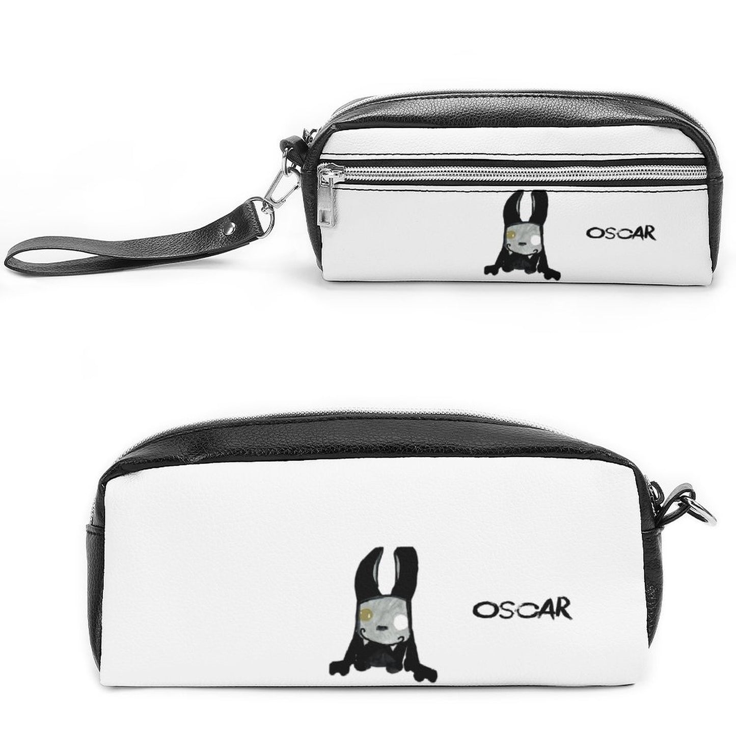 Valentine's Monsters: Oscar Versatile Cosmetic Bag & Pencil Case Pouch in Void