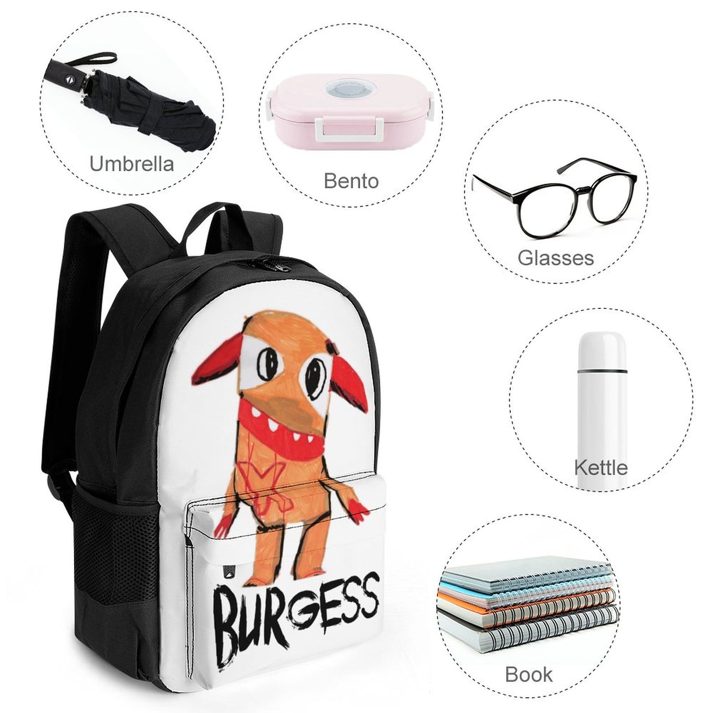 Valentine's Monsters: Burgess Backpack in Void