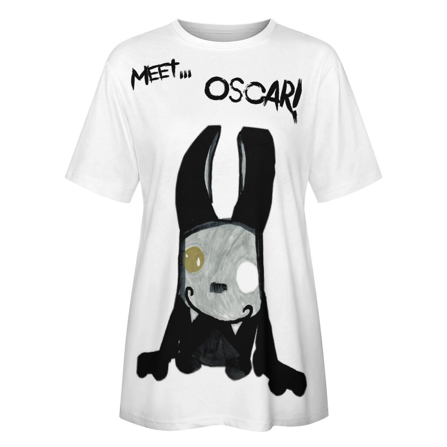 Valentine's Monsters: Meet Oscar! Women's T-Shirt in Void
