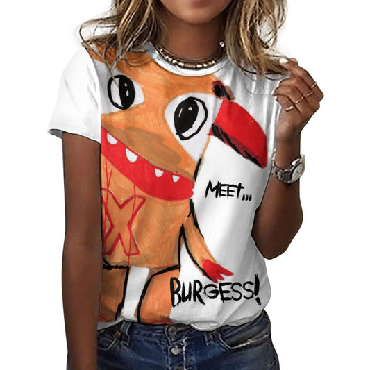 Valentine's Monsters: Meet Burgess Children's T-Shirt in Void