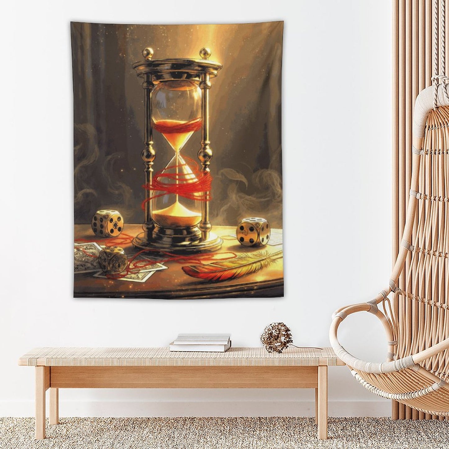 Rumpelstiltskin Collection: The Game is Named Vertical Tapestry