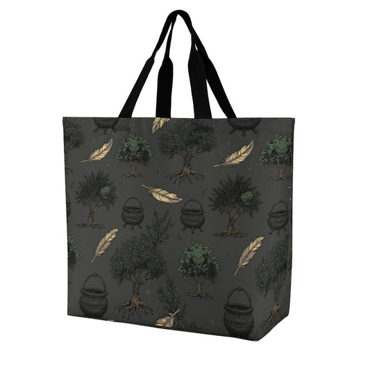 Green Guardian Large One Shoulder Shopping Bag