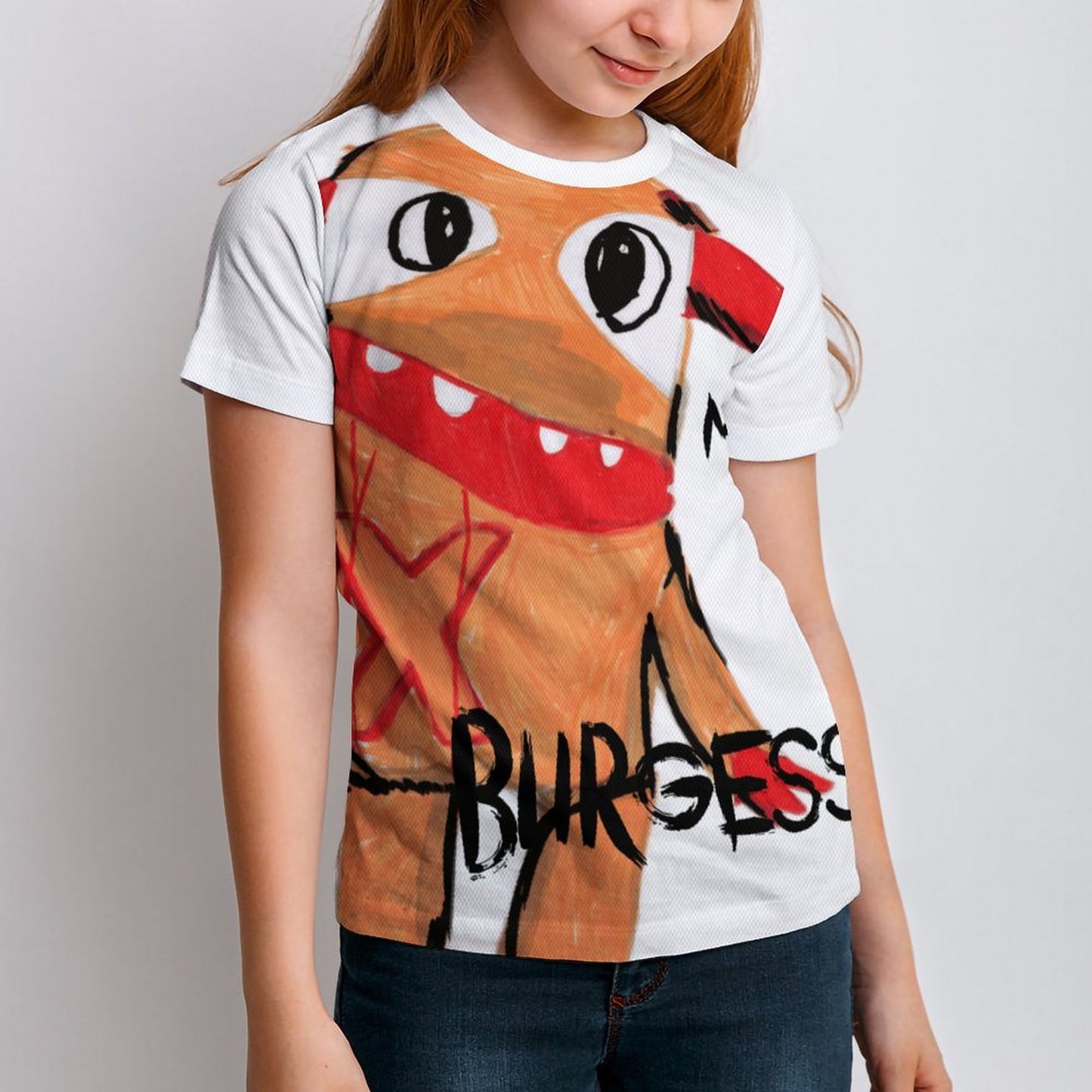 Valentine's Monsters: Meet Burgess Children's T-Shirt in Void