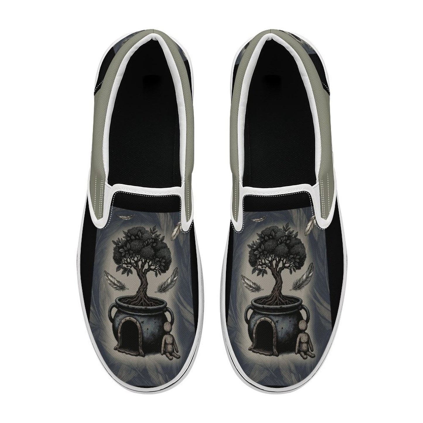 Cauldron Tree Slip-Ons