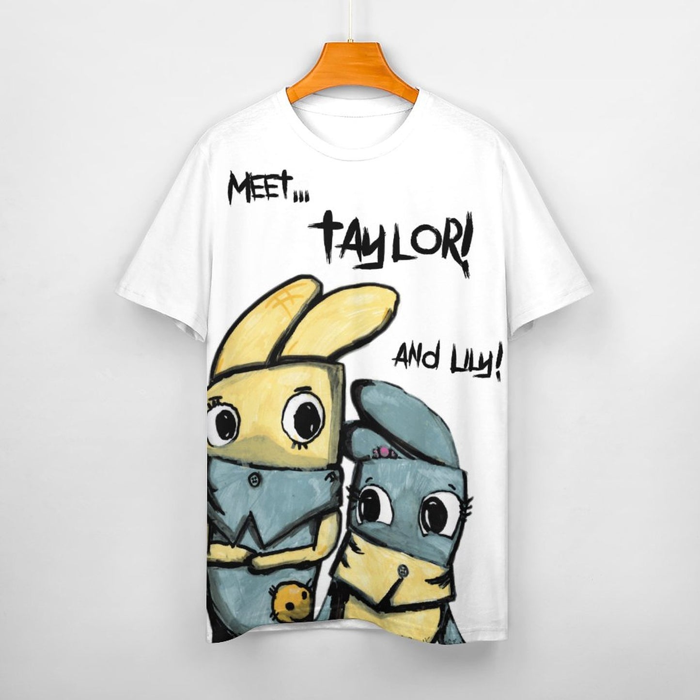 Valentine's Monsters Taylor and Lily Women's T-Shirt in Void