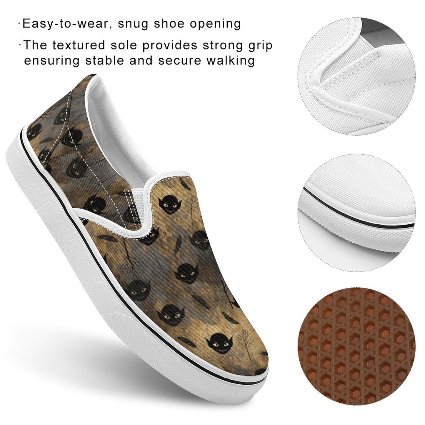The Goblin Grins Collection: Goblin Grin Unisex Slip-Ons