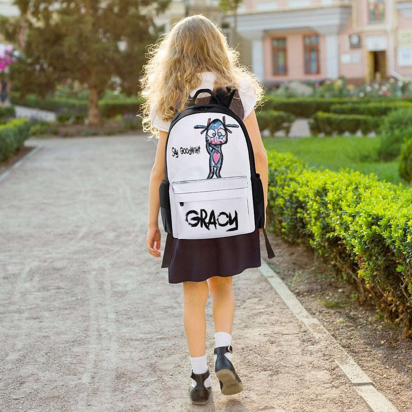 Valentine's Monsters: Say Goodnight Gracy Backpack in Void