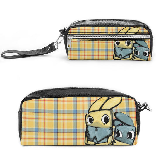 Valentine's Monsters: Taylor and Lily Pencil/Make-up Pouch