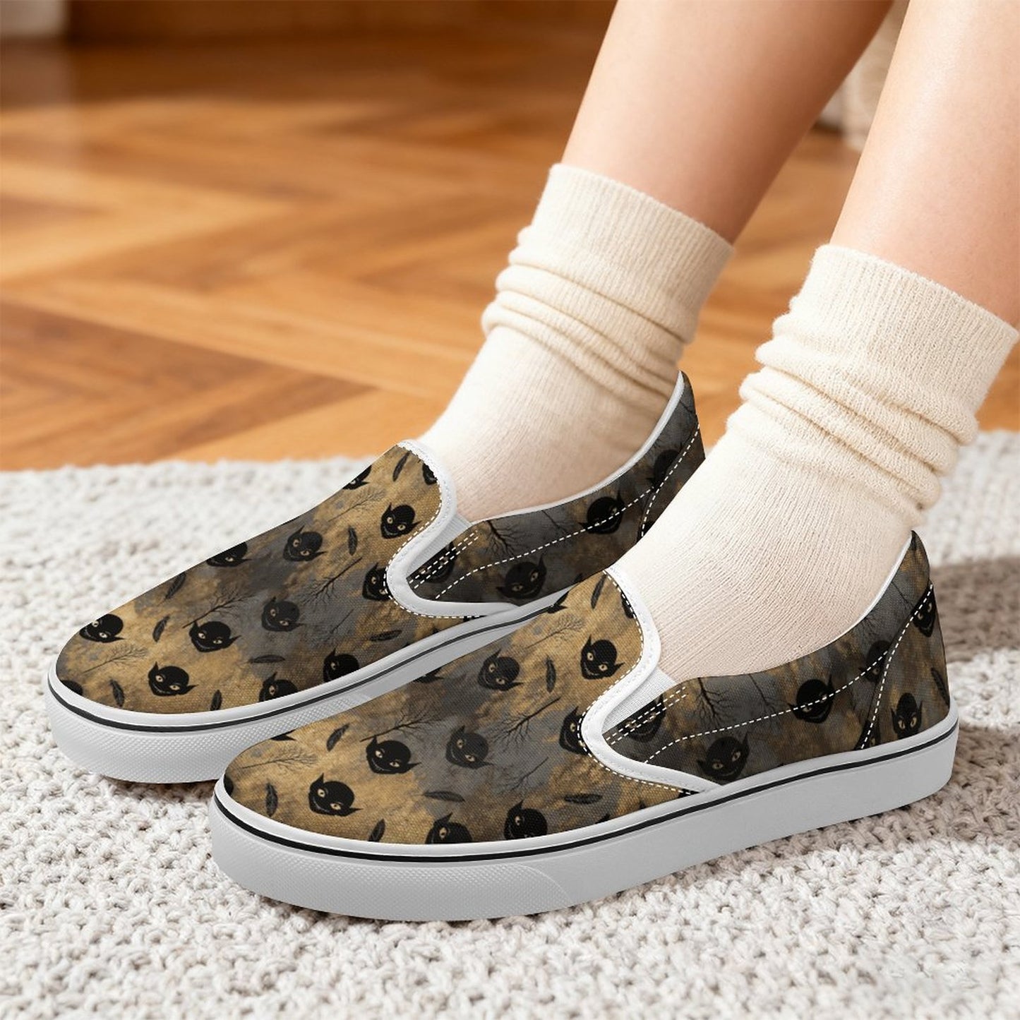 The Goblin Grins Collection: Goblin Grin Unisex Slip-Ons