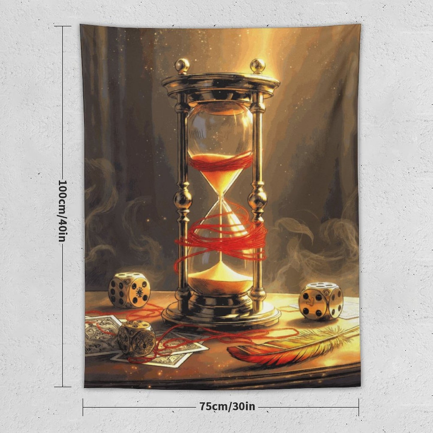 Rumpelstiltskin Collection: The Game is Named Vertical Tapestry