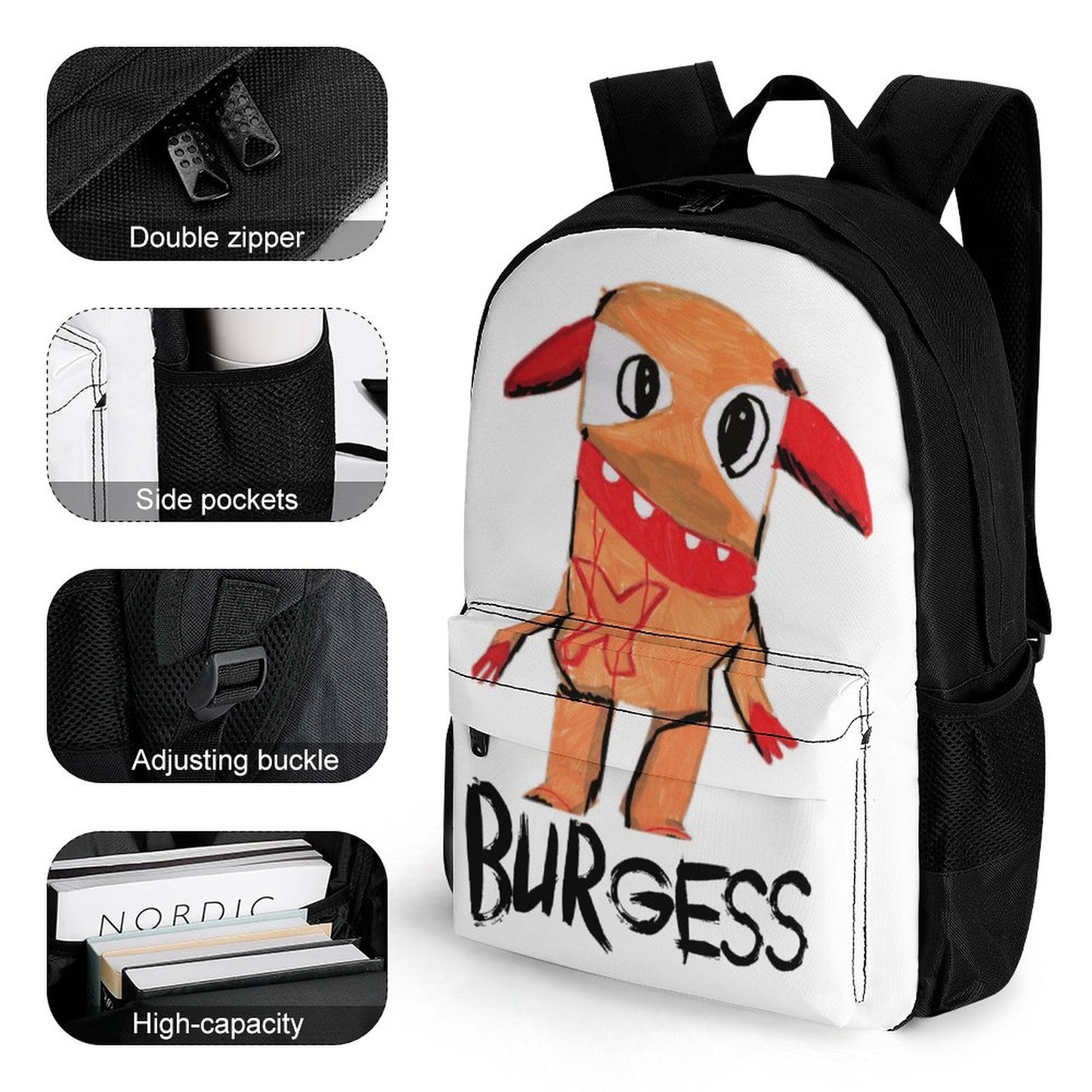 Valentine's Monsters: Burgess Backpack in Void