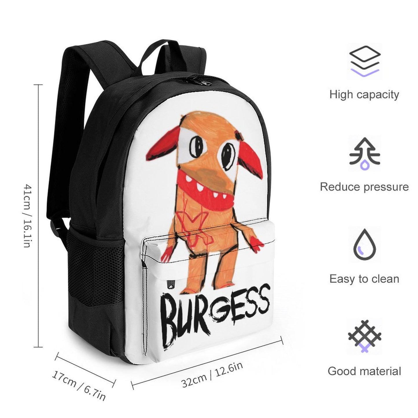Valentine's Monsters: Burgess Backpack in Void