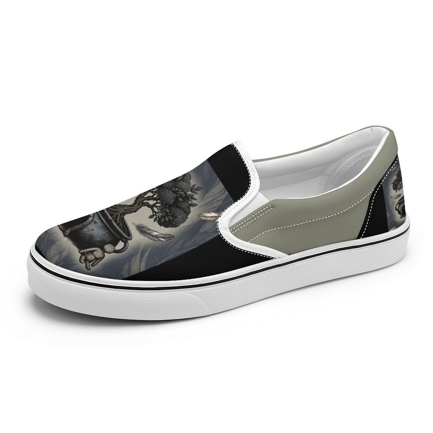 Cauldron Tree Slip-Ons