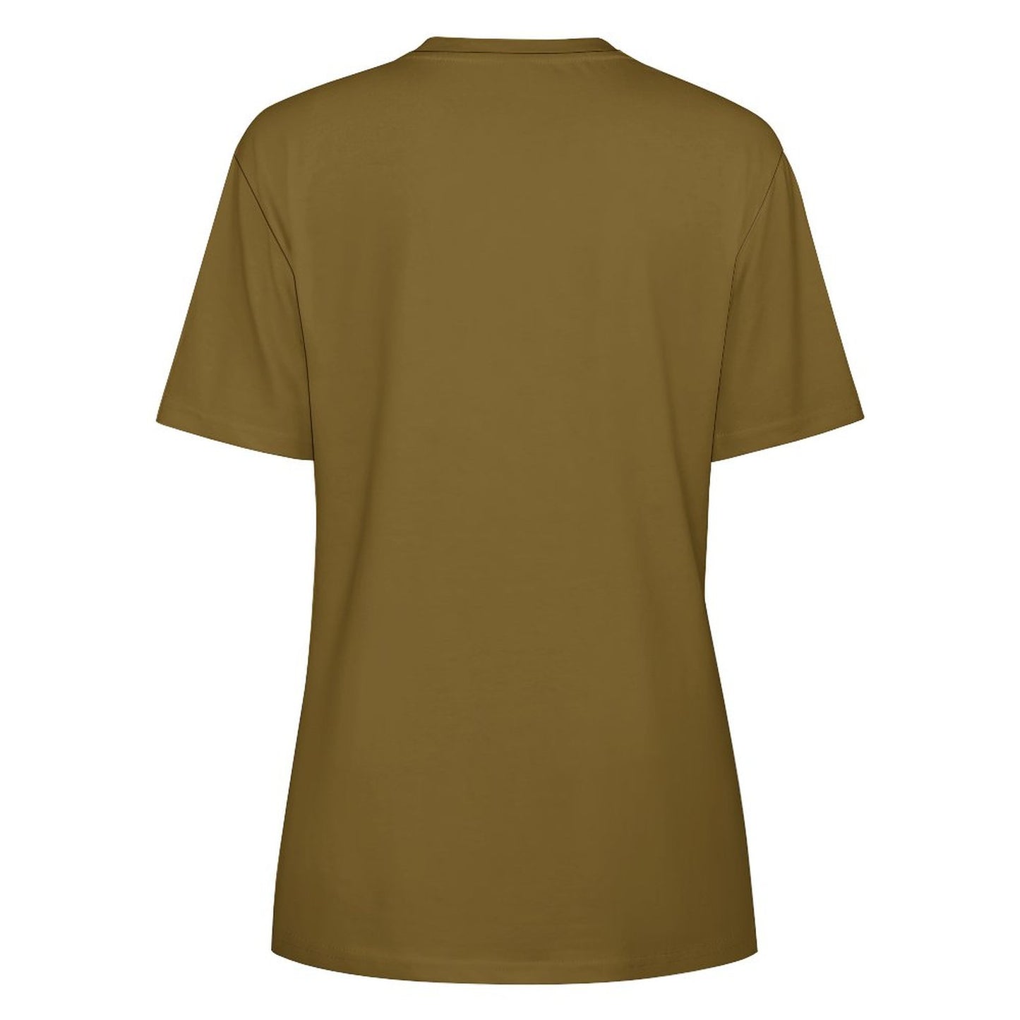 No Matter who Broke You T-Shirts for Women in Ochre