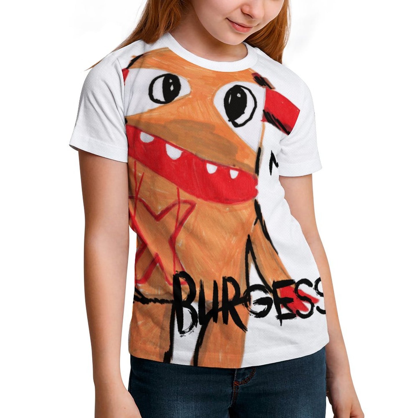 Valentine's Monsters: Meet Burgess Children's T-Shirt in Void