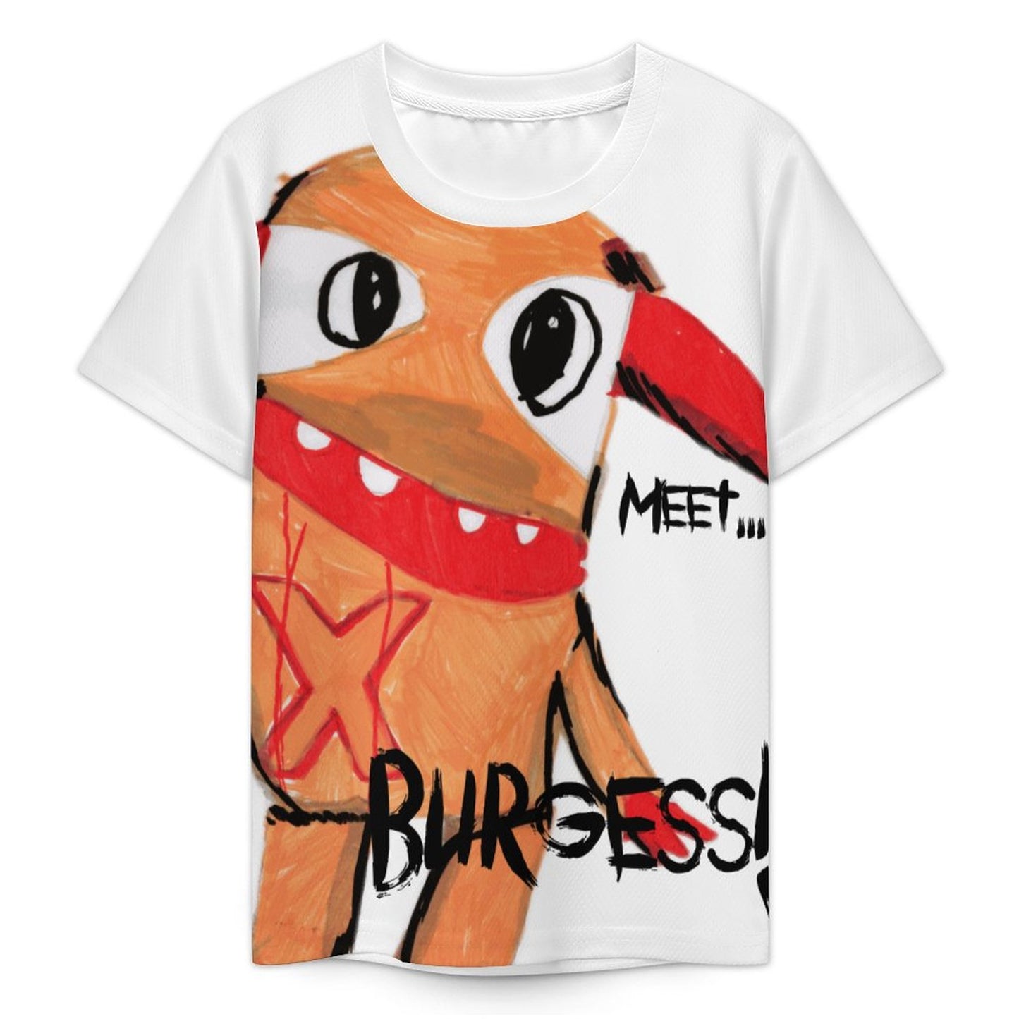 Valentine's Monsters: Meet Burgess Children's T-Shirt in Void