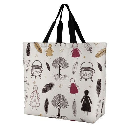 Little Threshold Large One Shoulder Shopping Bag