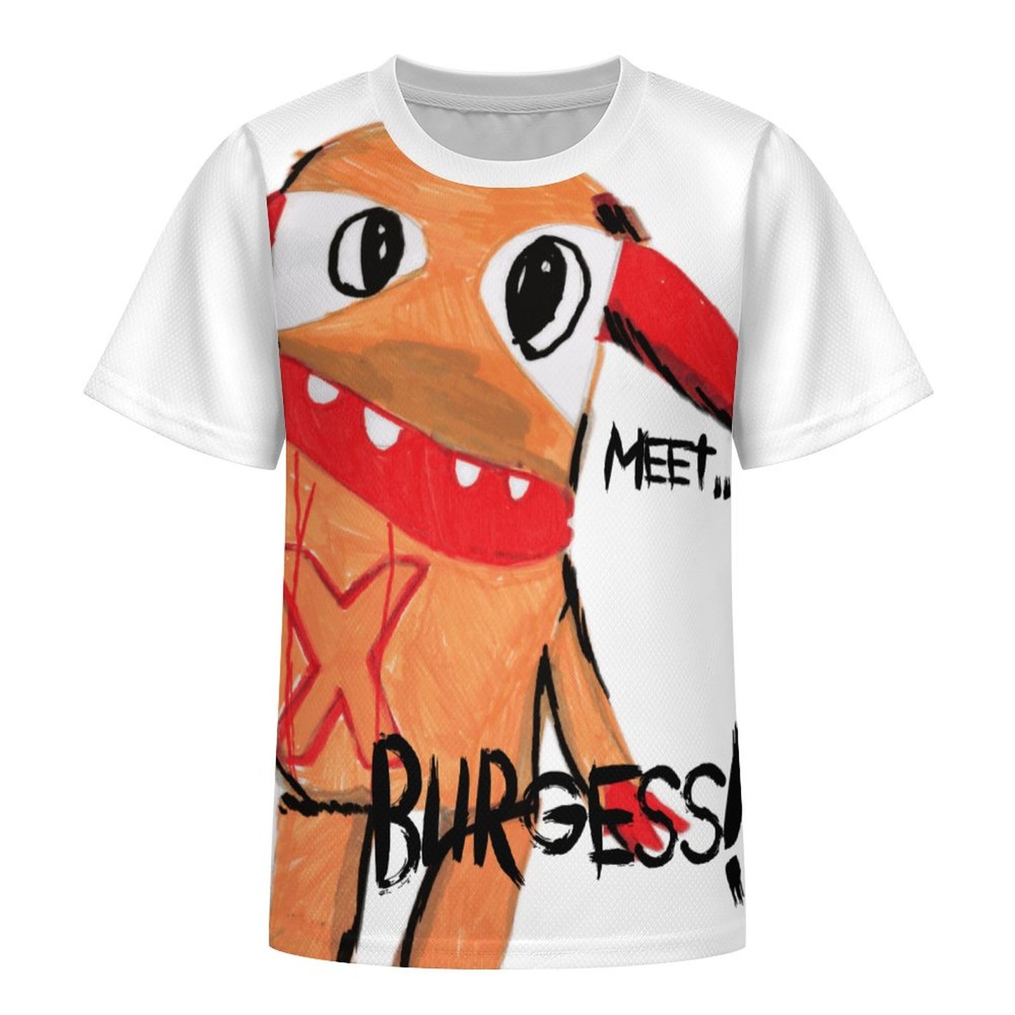 Valentine's Monsters: Meet Burgess Children's T-Shirt in Void