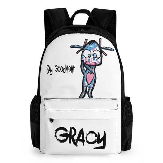 Valentine's Monsters: Say Goodnight Gracy Backpack in Void