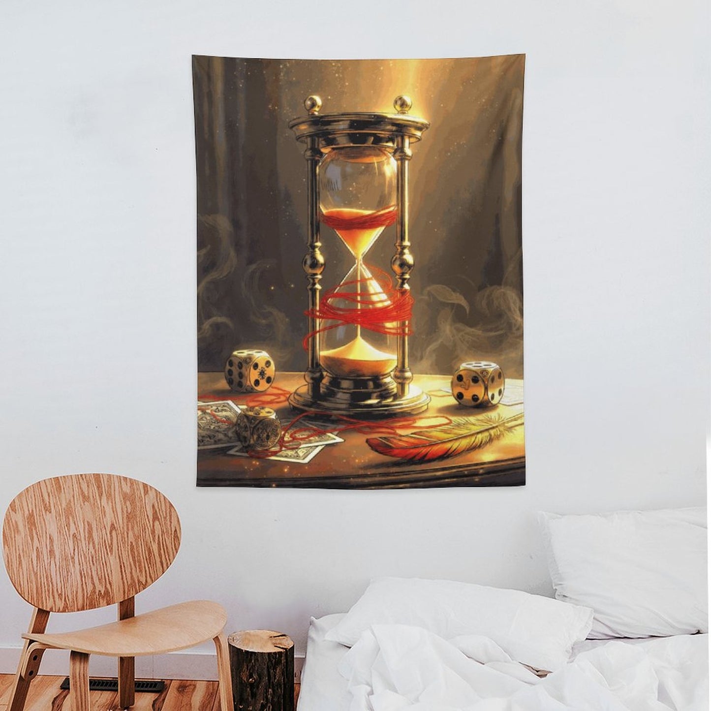 Rumpelstiltskin Collection: The Game is Named Vertical Tapestry