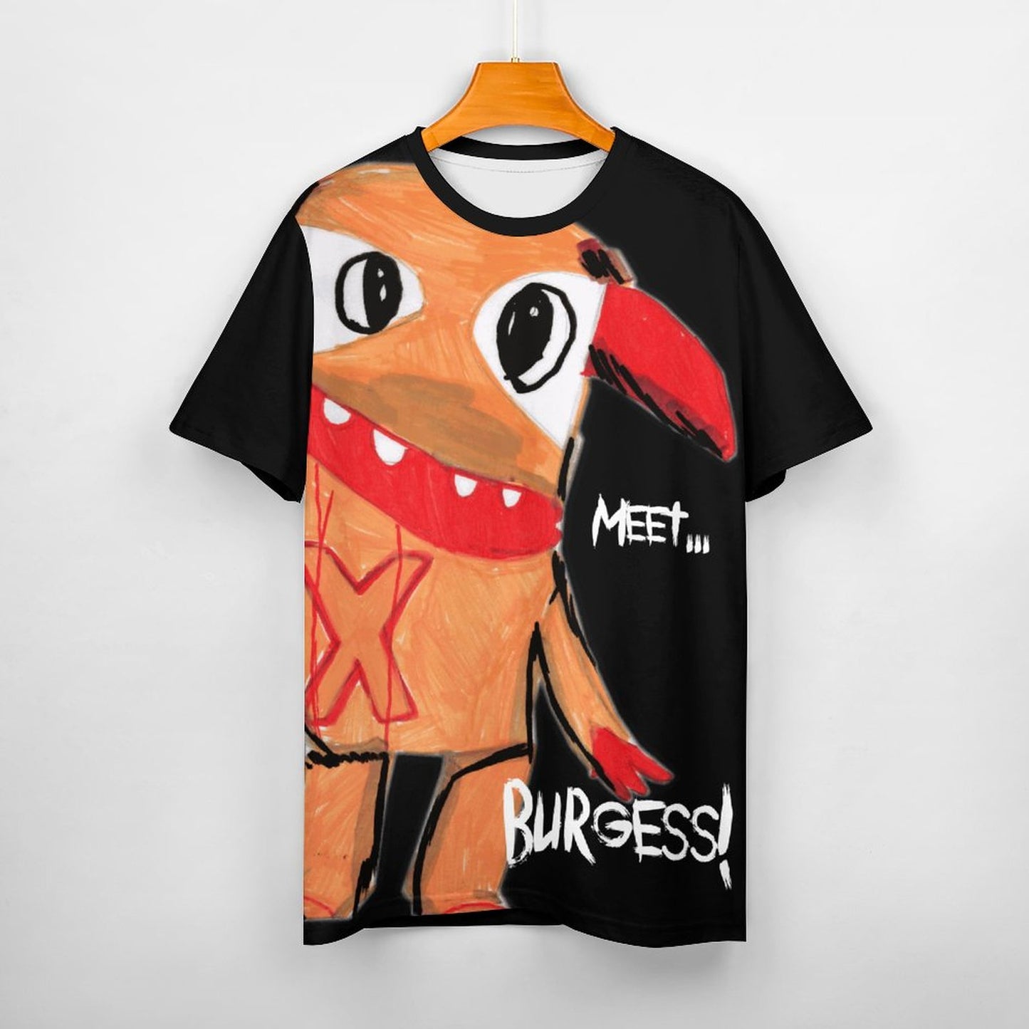 Valentine's Monsters: Meet Burgess Women's T-Shirt in Black