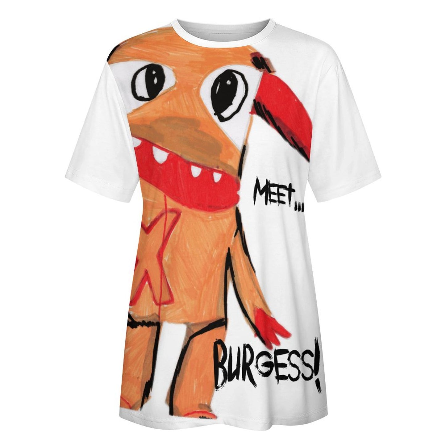Valentine's Monsters: Meet Burgess Children's T-Shirt in Void