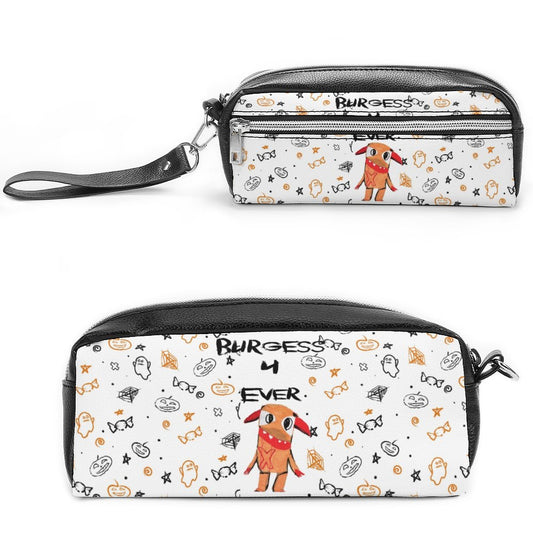 Valentine's Monsters: Burgess 4 Ever Versatile Cosmetic Bag & Pencil Case Pouch in Halloween