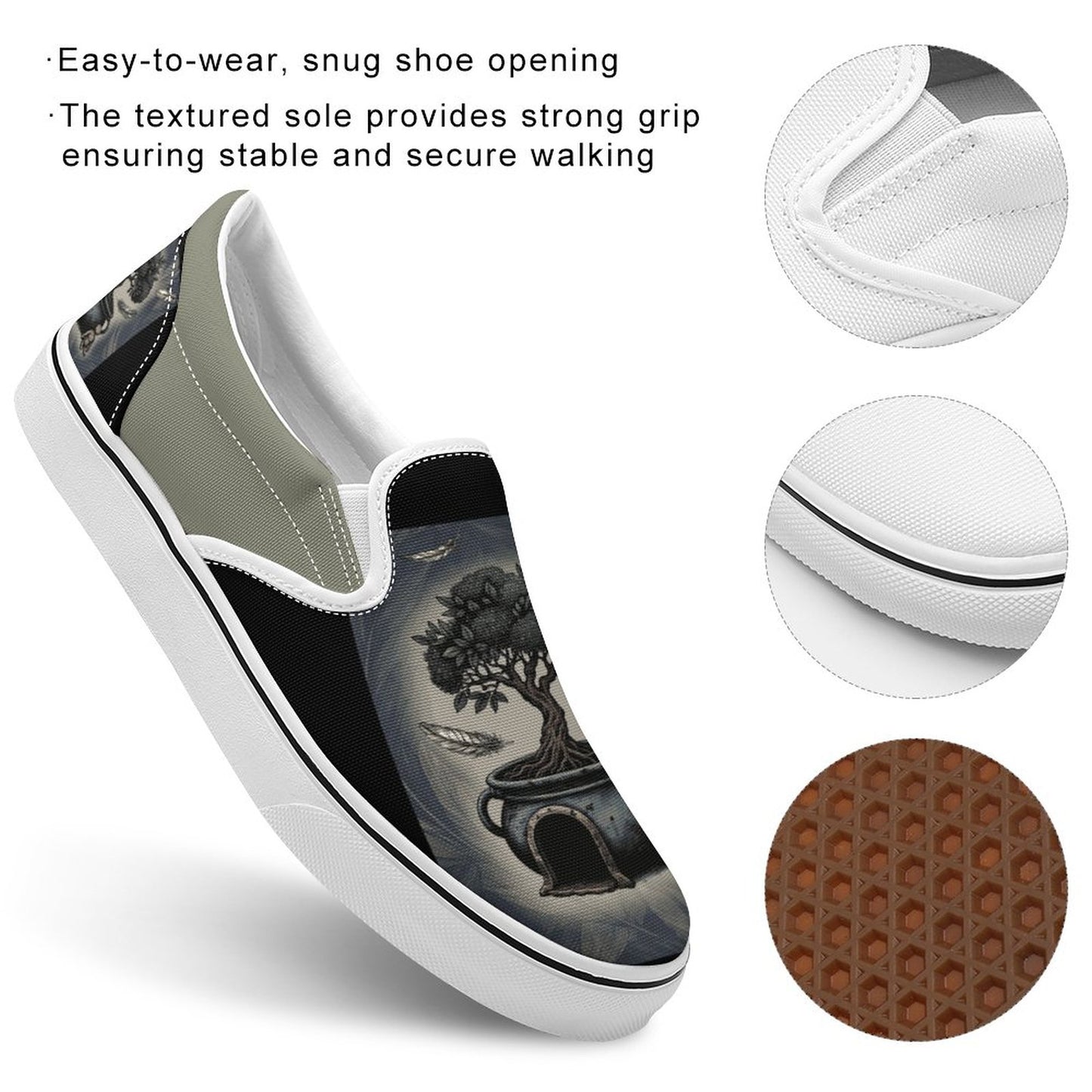 Cauldron Tree Slip-Ons