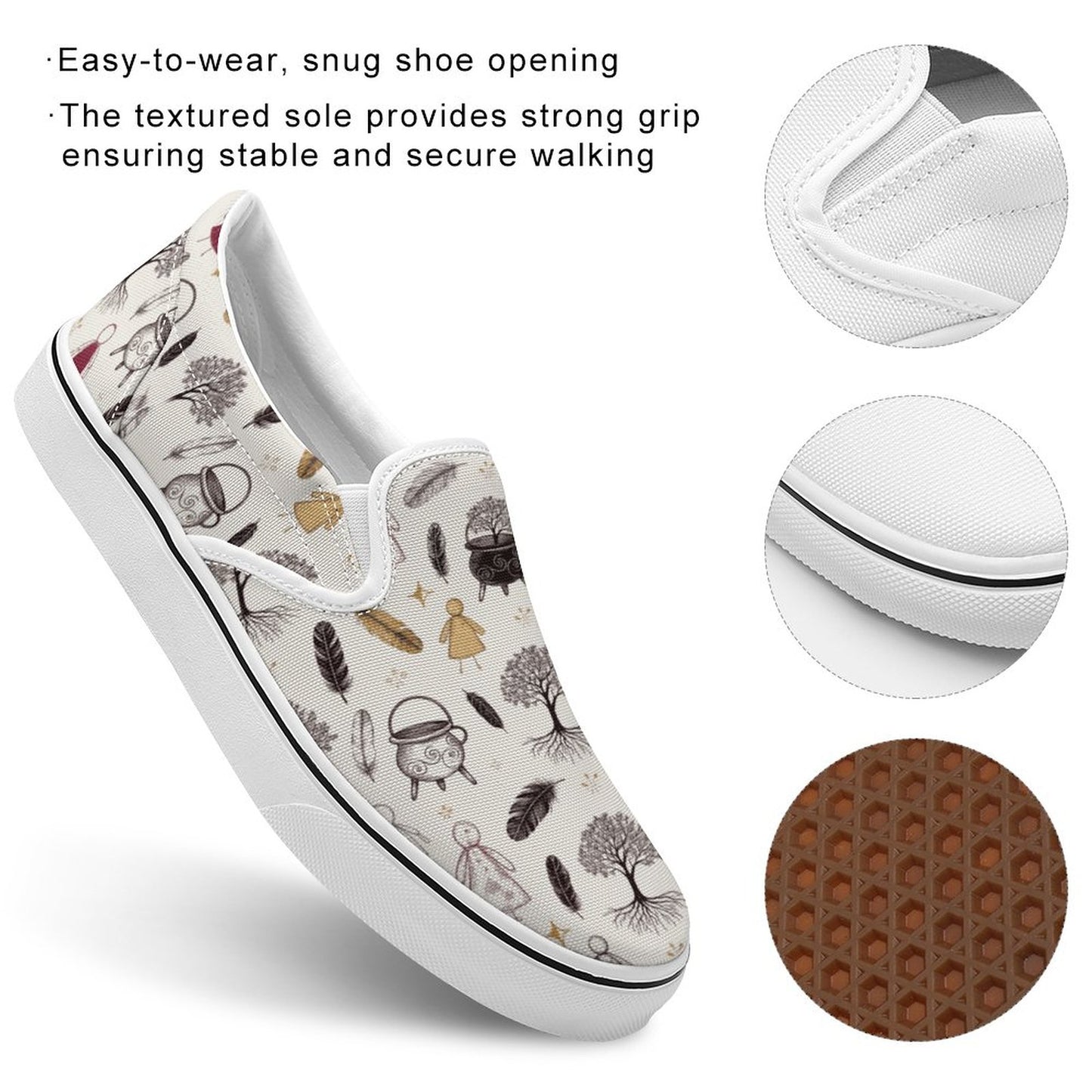 Little Threshold Slip-Ons