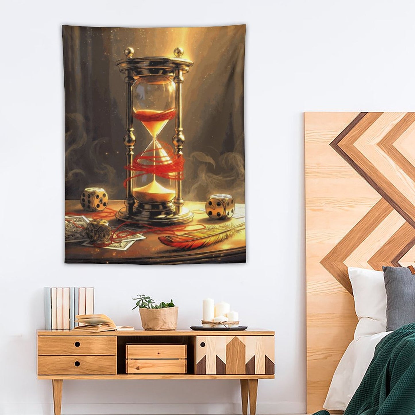 Rumpelstiltskin Collection: The Game is Named Vertical Tapestry